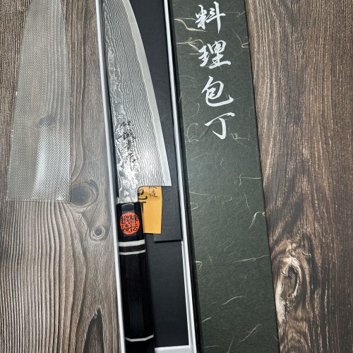 Gyuto 210mm Tanaka shigeki Damacus Sg2