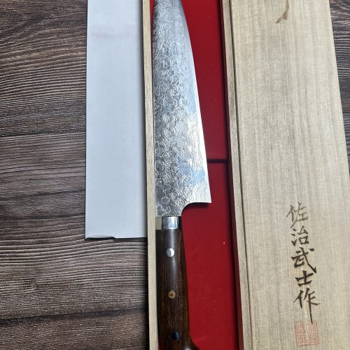 Gyuto 240mm takeshi saji dmc diamond thép sg2