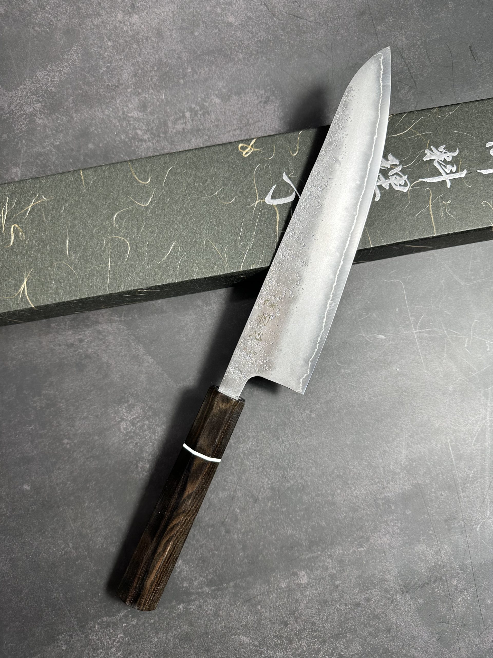 Gyuto 210mm Nashi thép ginsan