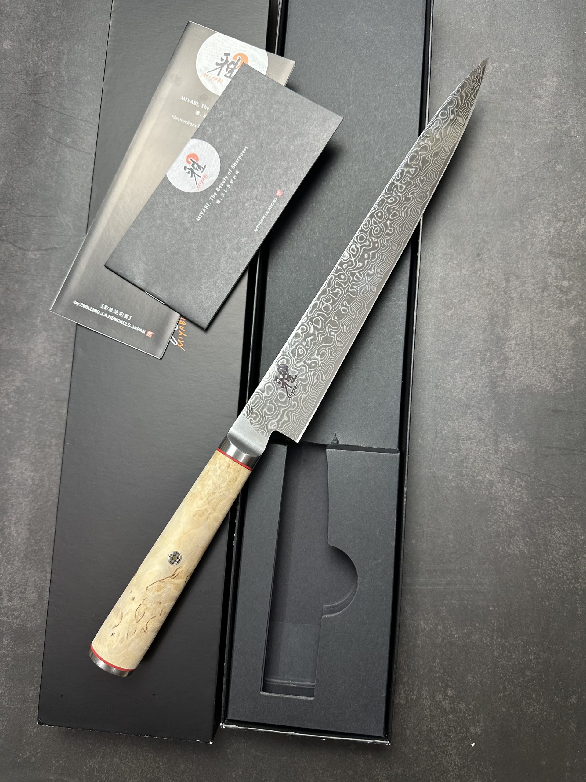 Sujihiki 240mm sg2 damacus