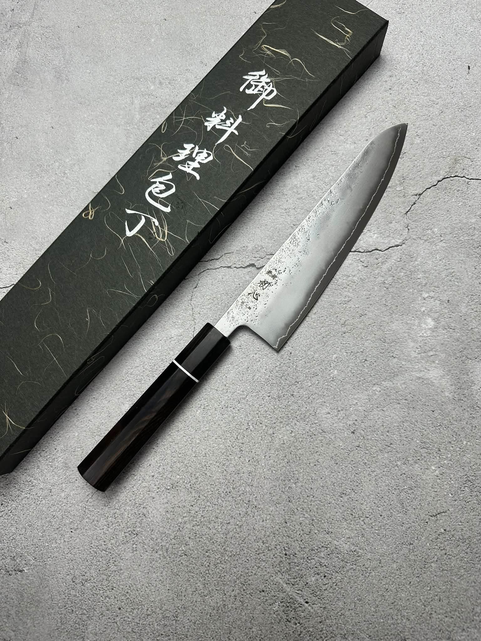 Gyuto 210mm nashi thép ginsan